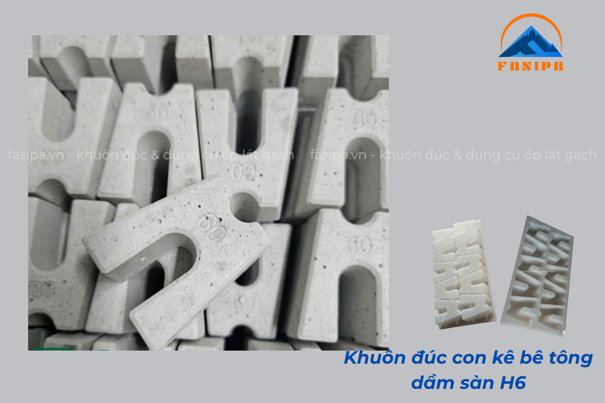 Tiêu chuẩn sản xuất cục kê bê tông H6 Tiêu chuẩn sản xuất cục kê bê tông H6